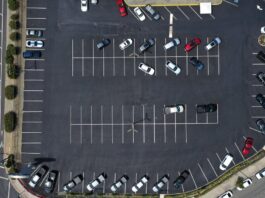 A car parking area