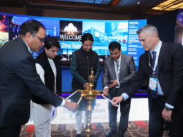 Lamp lighting of Global Zinc Summit 2023