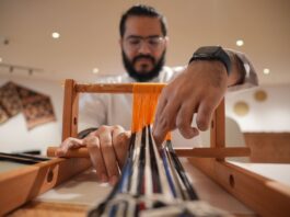 MoC KSA - Fenaa Alawwal and the Royal Institute of Traditional Arts Launch the Sadu Workshops