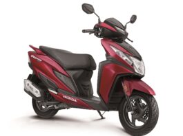 Honda Dio 125_Mat Sangria Red Metallic