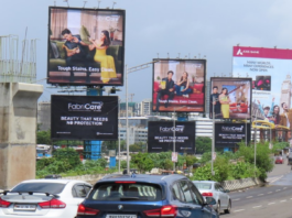 Platinum Outdoor creates a mega impactful outdoor campaign for D'Decor's new brand launch - 'FabriCare'