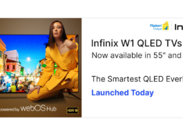 Infinix unveils the future of home entertainment with W1 QLED TV, the smartest QLED TV powered with the most advanced entertainment OS (webOS)