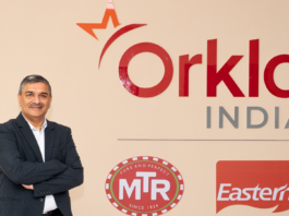 ORKLA INDIA ANNOUNCES REORGANISATION WITH THREE BUSINESS UNITS - MTR, Eastern, and International Business 