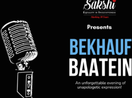 Bekhauf Baatein on November 26, 2023 at Veda Factory, Mumbai