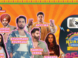"Dilli Di Shaan“: Ayushmann Khurrana, along with Parmish Verma, Jasmine Sandlas, Sunanda Sharma & Jordan Sandhu Ready to rock The Burrah Project !"