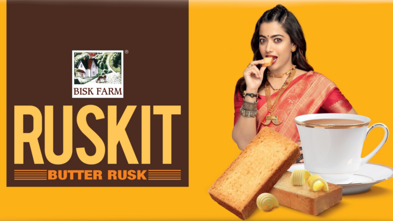 Bisk Farm Boards Rashmika Mandanna as Brand Ambassador - Passionate In ...