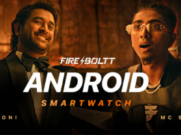 Fire-Boltt Unveils #GaleTohMil Ad Film Featuring MS Dhoni and MC Stan to launch its revolutionary Wristphone