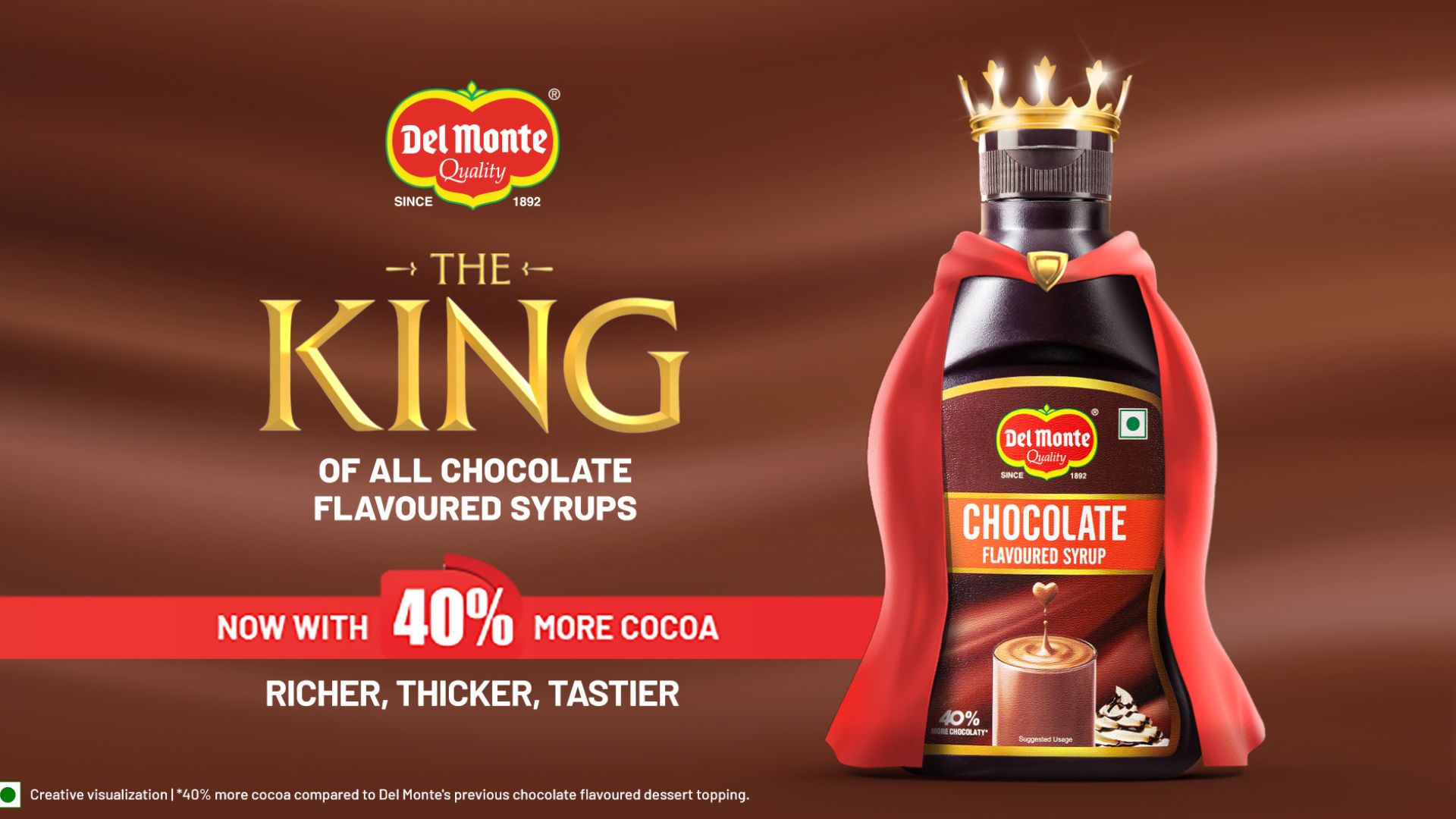 Del Monte Launches New Campaign for Its Signature Chocolate Syrup