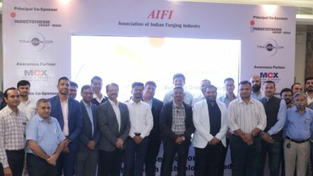 Association of Indian Forging Industry, Technology Upgradation, Business Growth, Forging Industry, Rajkot, Aerospace Forging, Indian Railways, Sustainable Practices, Advanced Manufacturing, PwC India, Additive Manufacturing, Energy Derivatives, Price Risk Management, Innovation, Global Competitiveness