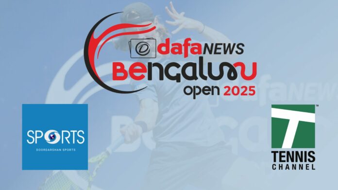 DafaNews Bengaluru Open Partners with DD Sports to Bring Key Matches to Indian Audiences; Tennis Channel to Broadcast Internationally