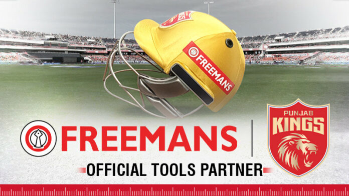 FREEMANS joins forces with Punjab Kings as their ‘Official Tools Partner’ for IPL 2025