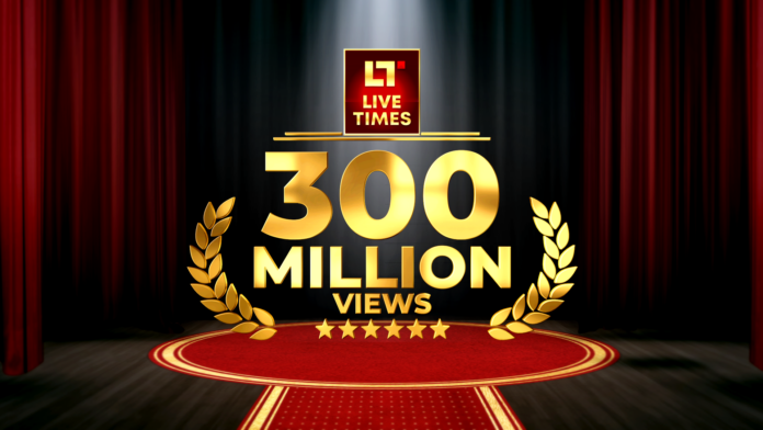 Live Times Sets New Benchmark in Impactful Journalism: 100 Million Reach and 300 Million Views in 120 Days