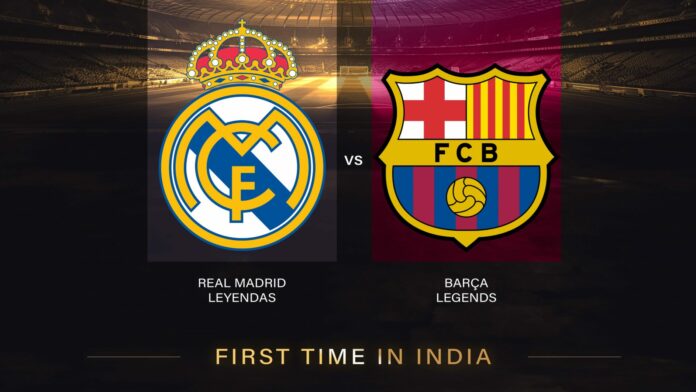 Football’s Greatest Rivalry Comes To India: Real Madrid Legends Vs Barcelona Legends – April 6, 2025!