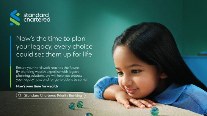 Standard Chartered’s new global wealth campaign “Now’s your time for wealth” launched in India