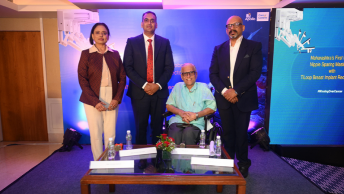 Maharashtra's First Robotic Nipple-Sparing Mastectomy with TiLoop Reconstruction