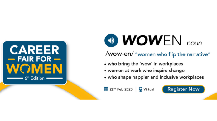 MyCareernet to organise 6th Edition of Career Fair for Women on February 22