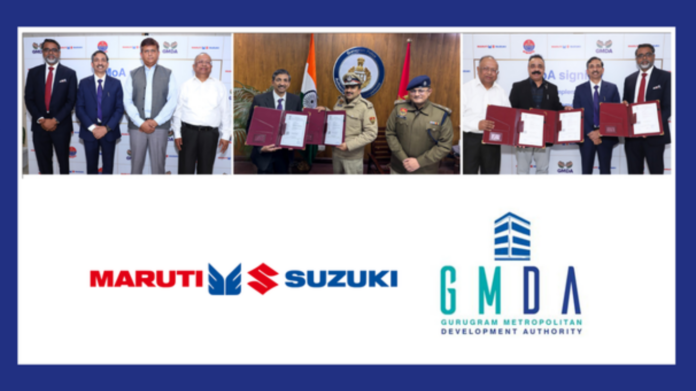 Maruti Suzuki to implement Integrated Traffic Management System in partnership with Gurugram Metropolitan Development Authority and Utkrisht Society for Safe Haryana