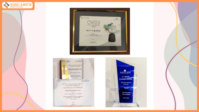 Attero Wins Top Honors for Pioneering Green Innovation and Sustainability