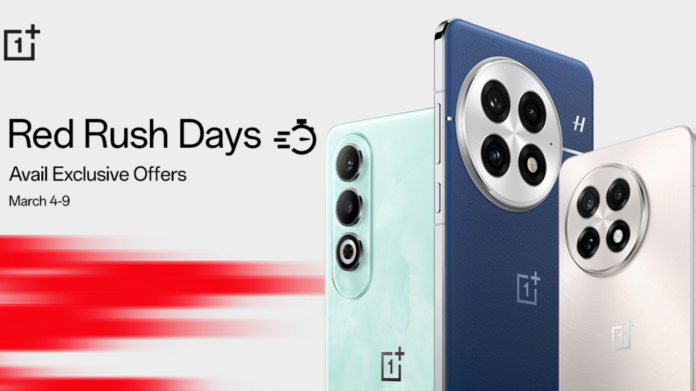 OnePlus is back with its Red Rush Days Sale, exciting discounts on the OnePlus 13 series, OnePlus Nord CE4 and other OnePlus products