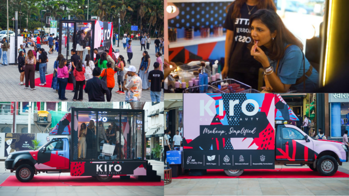 Kiro Launches the 'Kiro Truck': A Beauty On The Go Experience The Kiro truck will pop up across Mumbai from 1st - 19th March