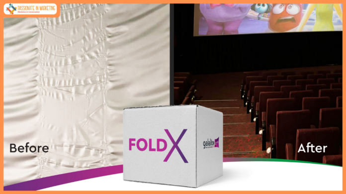 Galalite Cinema Screens Launches FoldX: Revolutionary Innovation in Silver Screen Packaging