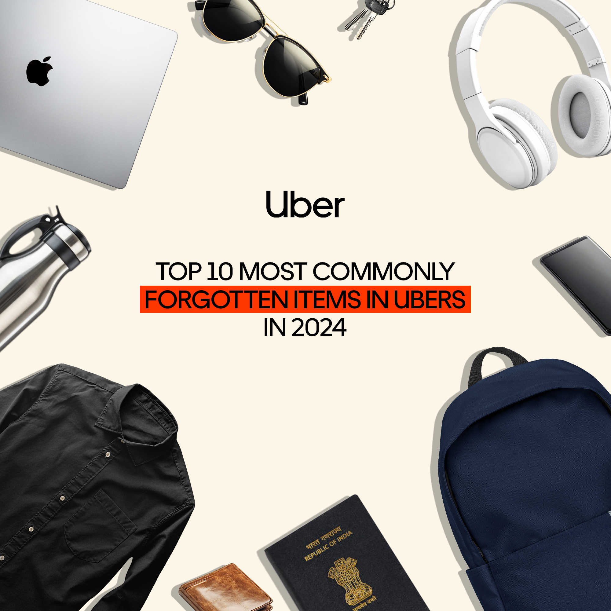 Mumbai ends Delhi’s run as most forgetful city; wedding saree, gold biscuit among unique items left behind in Ubers in 2024