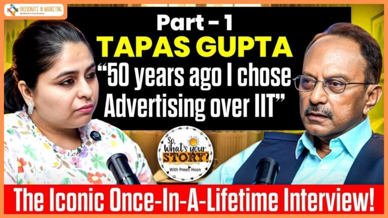 Advertising Stalwart ‘Tapas Gupta’, Steps into his 50th Year in the Profession