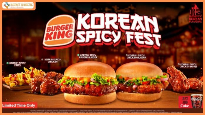 Burger King launches All-New All-Authentic Korean Spicy Fest, brings real flavours of Korea to India!