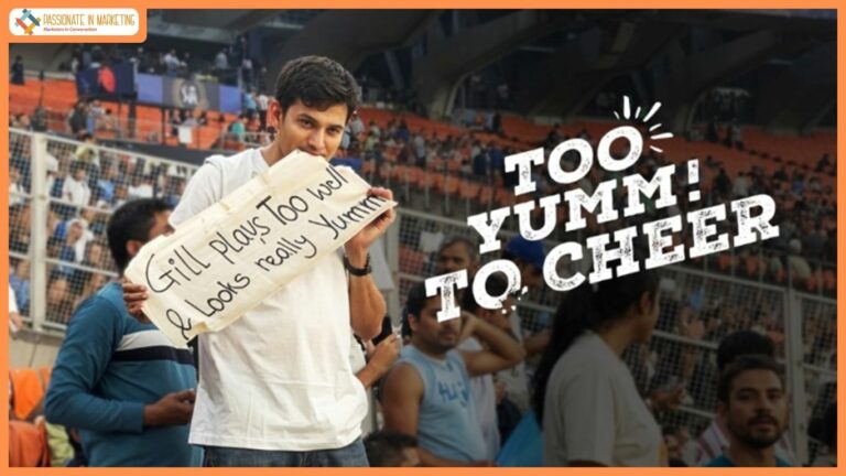 Too Yumm! Turns Snacks into Cheering Signs for Cricket Fans