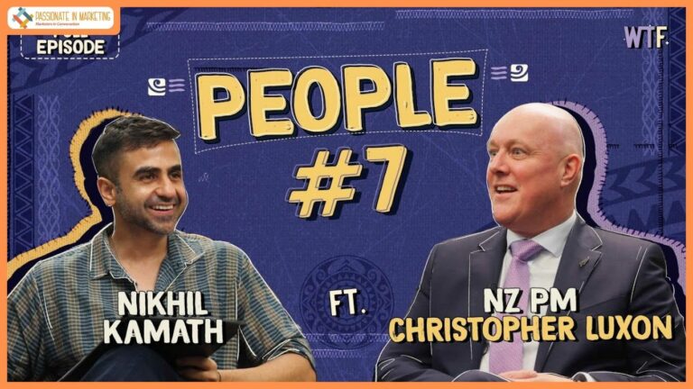 WTF PEOPLE: Nikhil Kamath & NZ PM Christopher Luxon Talk Power, Politics & The Future!