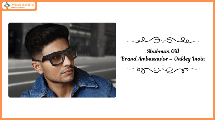 Cricket Star Shubman Gill Joins Team Oakley to Rewrite the Rules of Sport Style and Eyewear