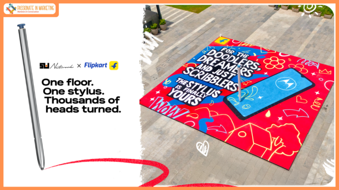 SW Network And Flipkart Unveil India’s First Mall Floor Doodle Activation