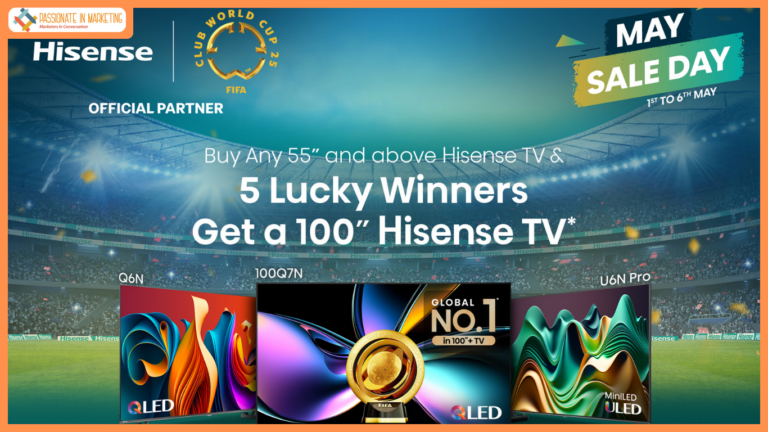 Hisense India Announces May Day Giveaway, To Gift 100” Smart Tvs To 5 Lucky Winners