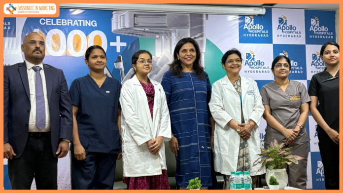 Indian Surgeon Dr Rooma Sinha becomes the first to perform 1,000+ robotic surgeries in benign gynecology at Apollo Hospitals, Jubilee Hills