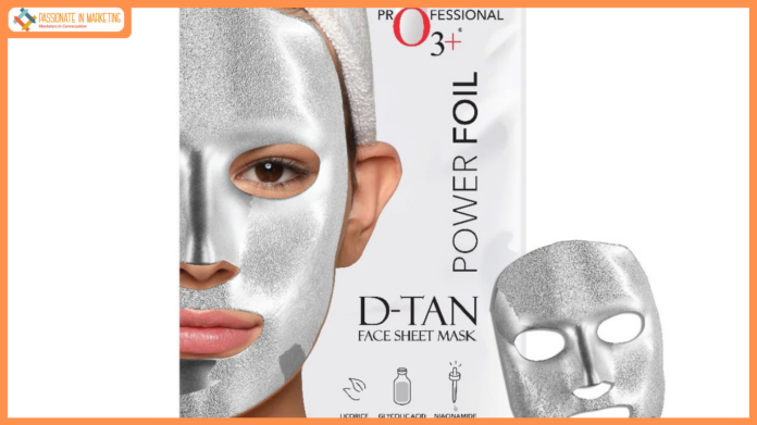 O3+ Power Foil D-Tan Mask for Instant Brightness