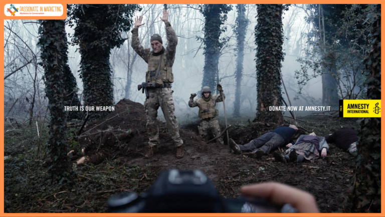 “Truth is our weapon”. Amnesty International Italy celebrates the World Press Freedom Day with a campaign by Dentsu Creative Italy