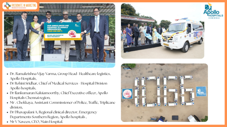 On World Emergency Medicine Day, Apollo Hospitals Launches ‘Fleet of Hope’ to Raise Awareness on 1066 Emergency Services