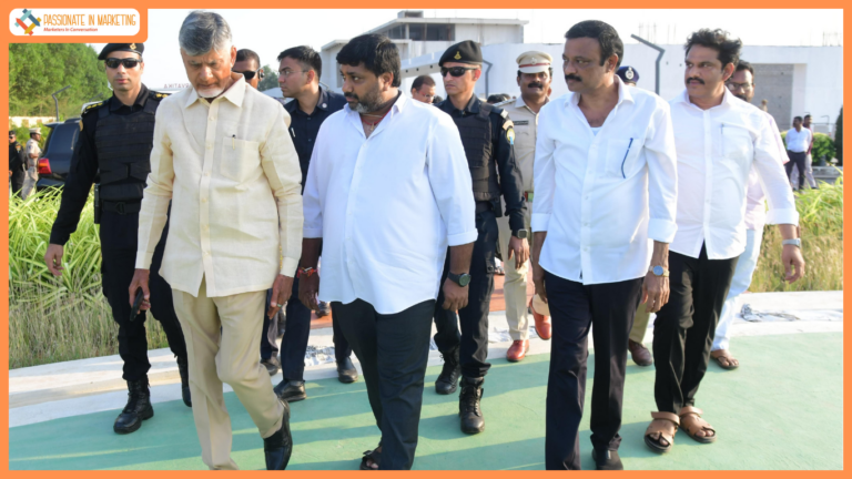Hon’ble Chief Minister of Andhra Pradesh Shri. N. Chandrababu Naidu visits Sai Vishnu Chaturvatika Villas, Ongole’s first premium gated villa community