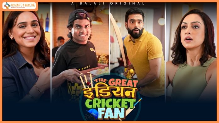 Balaji Originals Launches First Series – The Great Indian Cricket Fan Starring Abigail Pande and Yuvraj Dua