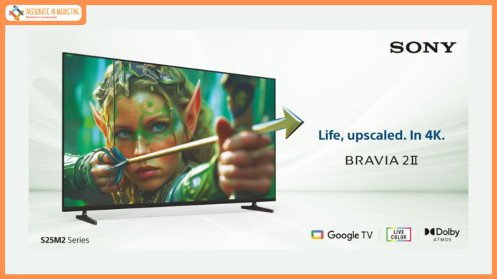 Sony India unveils a new era of immersive 4K entertainment with BRAVIA 2 II television series