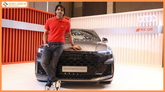 Olympic champion Neeraj Chopra joins hands with Audi India