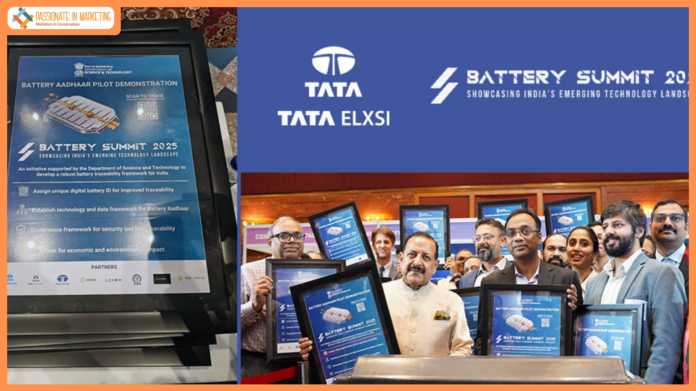 Tata Elxsi Presents Battery Aadhaar Powered by MOBIUS+ at Battery Summit 2025