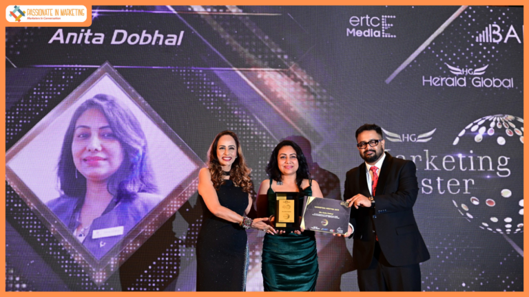 Anita Dhobal Receives "Marketing Meister Award"