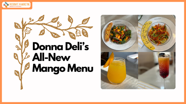 Say Hello to Summer with Donna Deli’s All-New Mango Menu