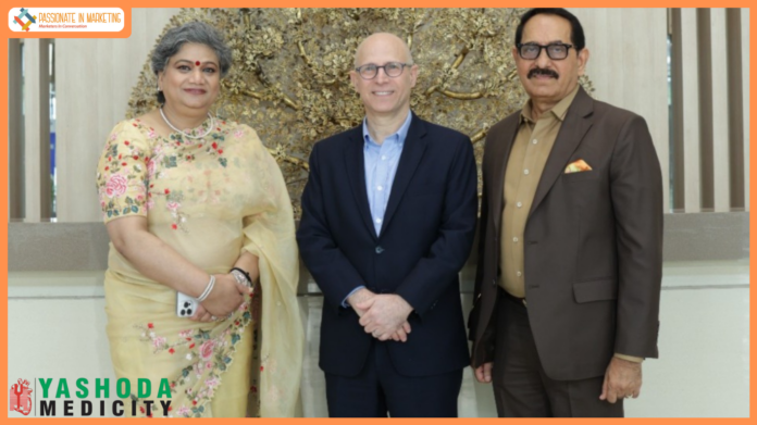U.S. Embassy Official Mr. Jonathan Heimer Visits Yashoda Medicity