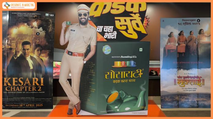 Riteish Deshmukh’s Kadak Surve Takes over Maharashtra; Society Tea Sparks a Chai Revolution with Bhari Installations