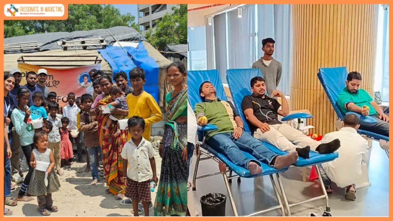 Phenom India Leads Life-Saving Blood And Food Donation Drives Across Hyderabad And Vizag