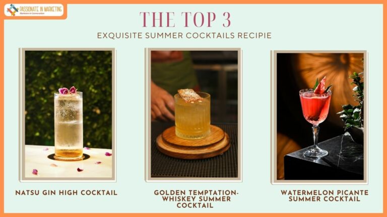 World Cocktail Day Recipes: Sheraton Grand Pune, Grand Mercure at Gopalan Mall and JW Marriott Hotel Bengaluru