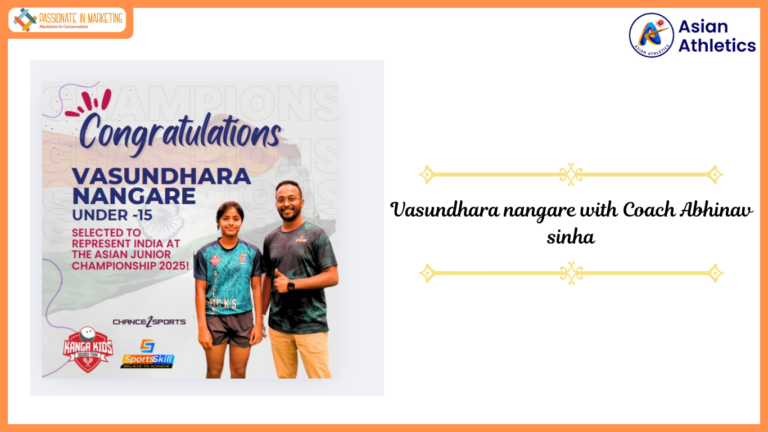 From Kalam to the Asian Stage: Vasundhara’s Rise Through Chance2Sports