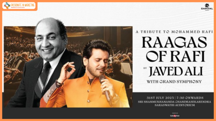 Capital Group and Vivikta Entertainers Announce ‘Raagas of Rafi’ – A Grand Symphonic Tribute by Javed Ali to Honour Mohammed Rafi
